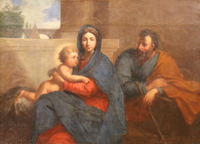 Holy Family by Nicolas Pierre Loir